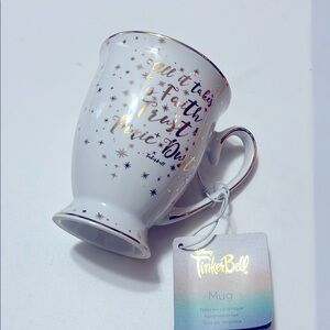 Disney Tinker Bell Mug with Gold Stars